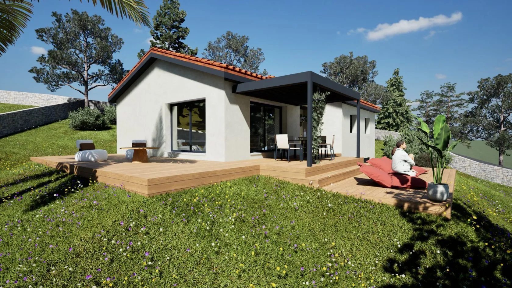 Maison neuve 98 m² à Saint-Cyprien (42160)