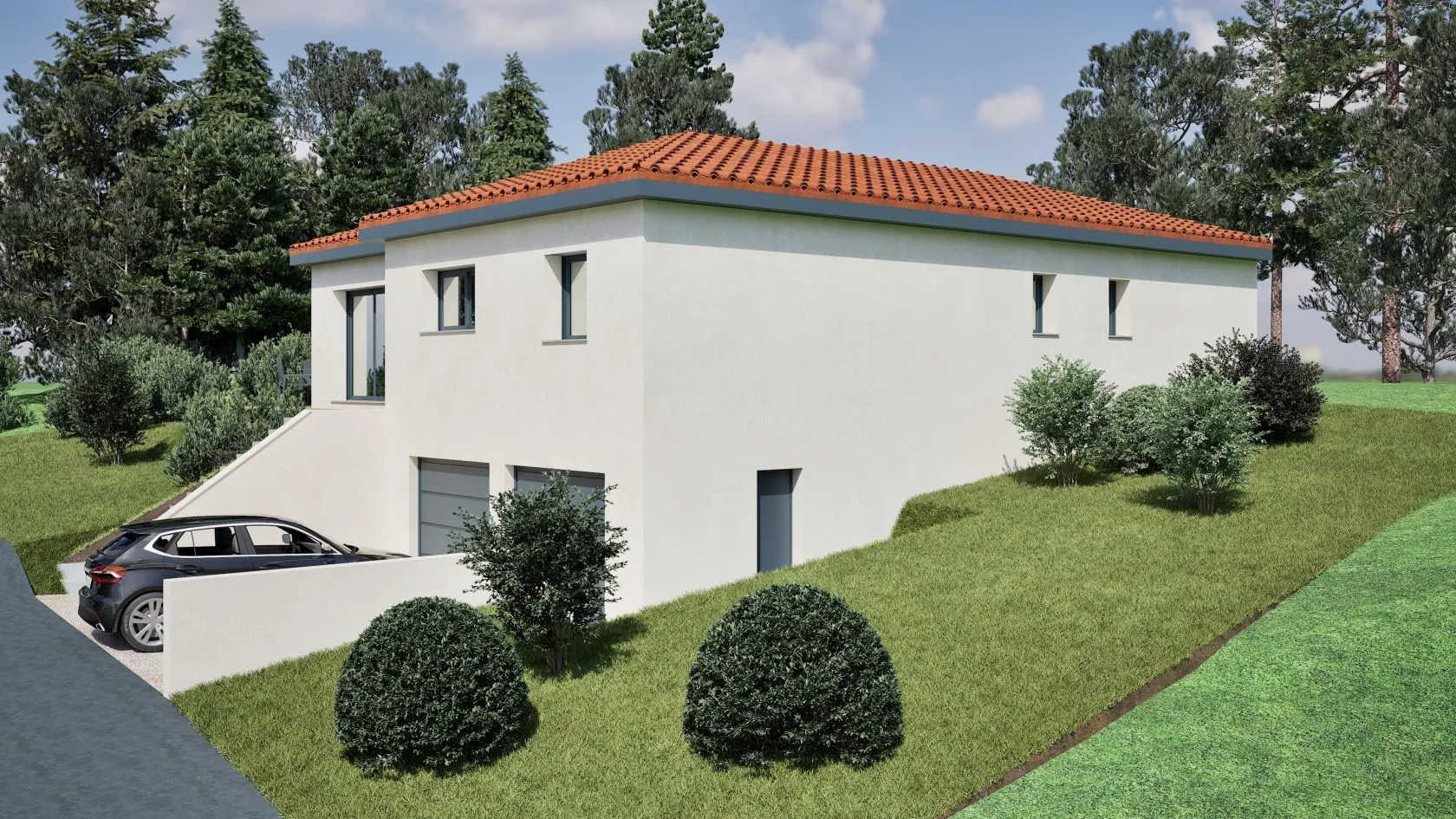 Maison neuve 108 m² à Saint-Cyprien (42160)