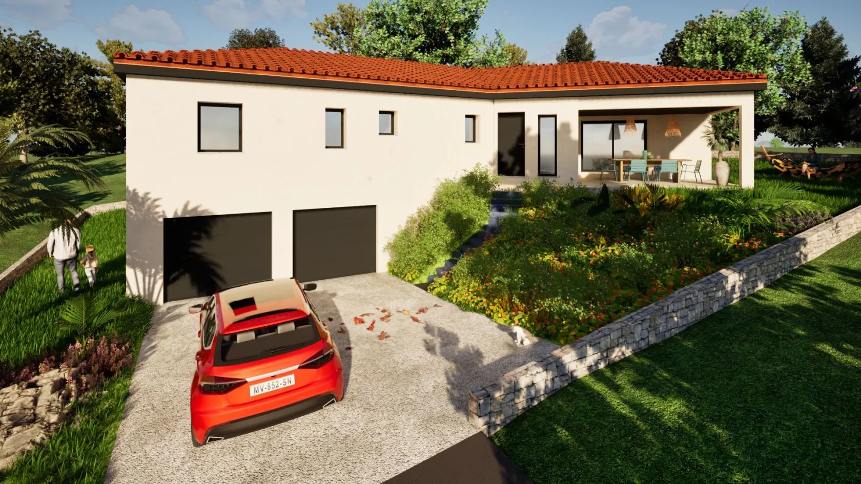 Maison neuve 123 m² à Veauche (42340)