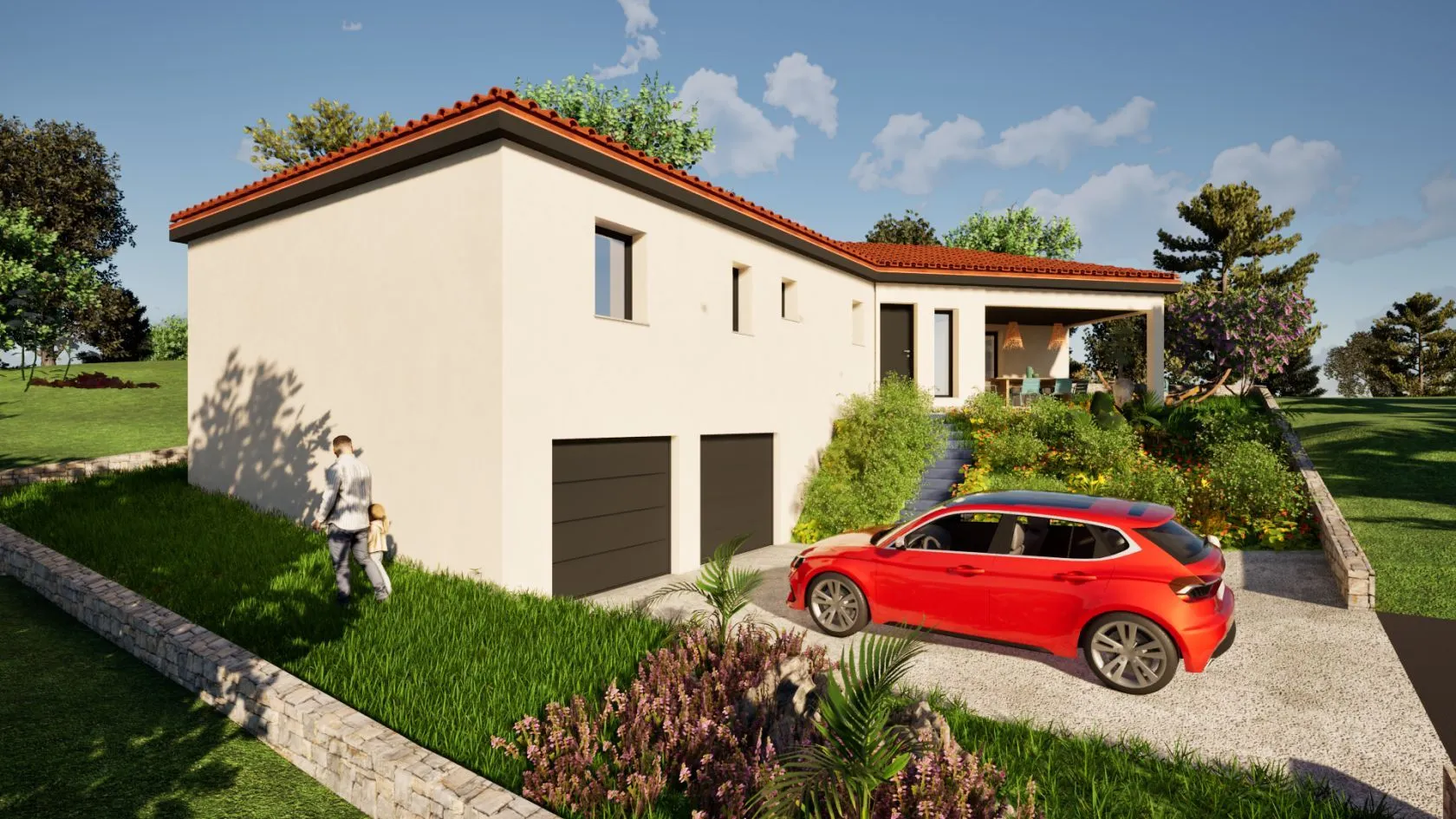 Maison neuve 123 m² à Veauche (42340)