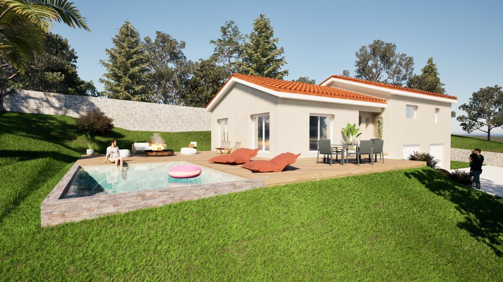 Maison neuve 110 m² à Veauche (42340)