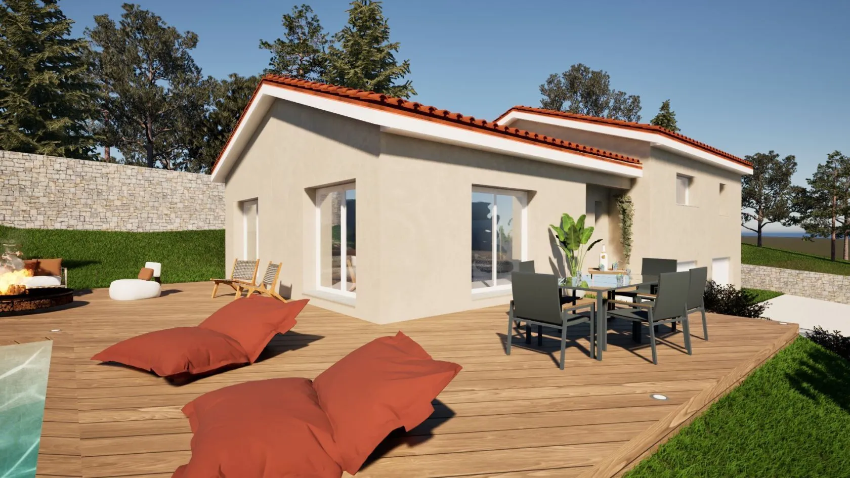 Maison neuve 110 m² à Veauche (42340)