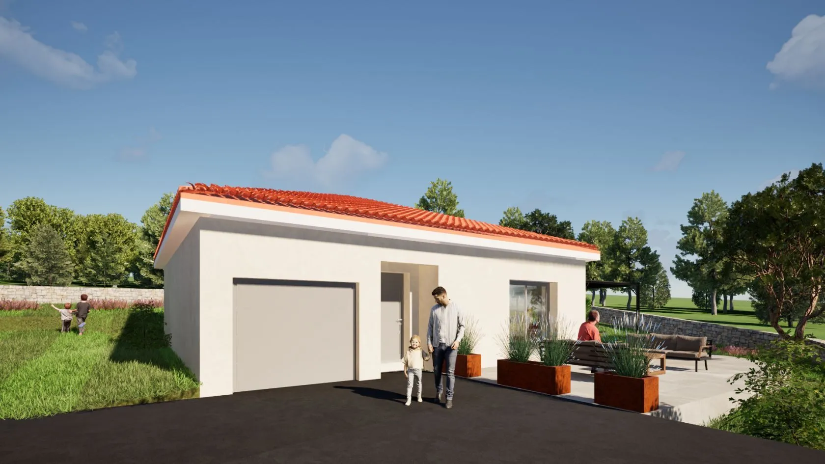 Maison neuve à Andrézieux-Bouthéon