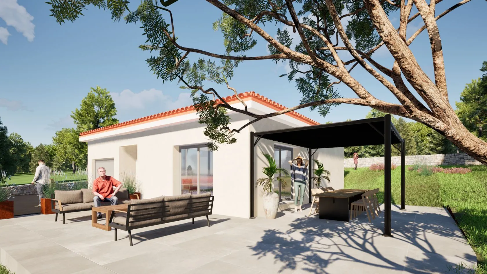 Maison neuve 72 m² à Veauche (42340)