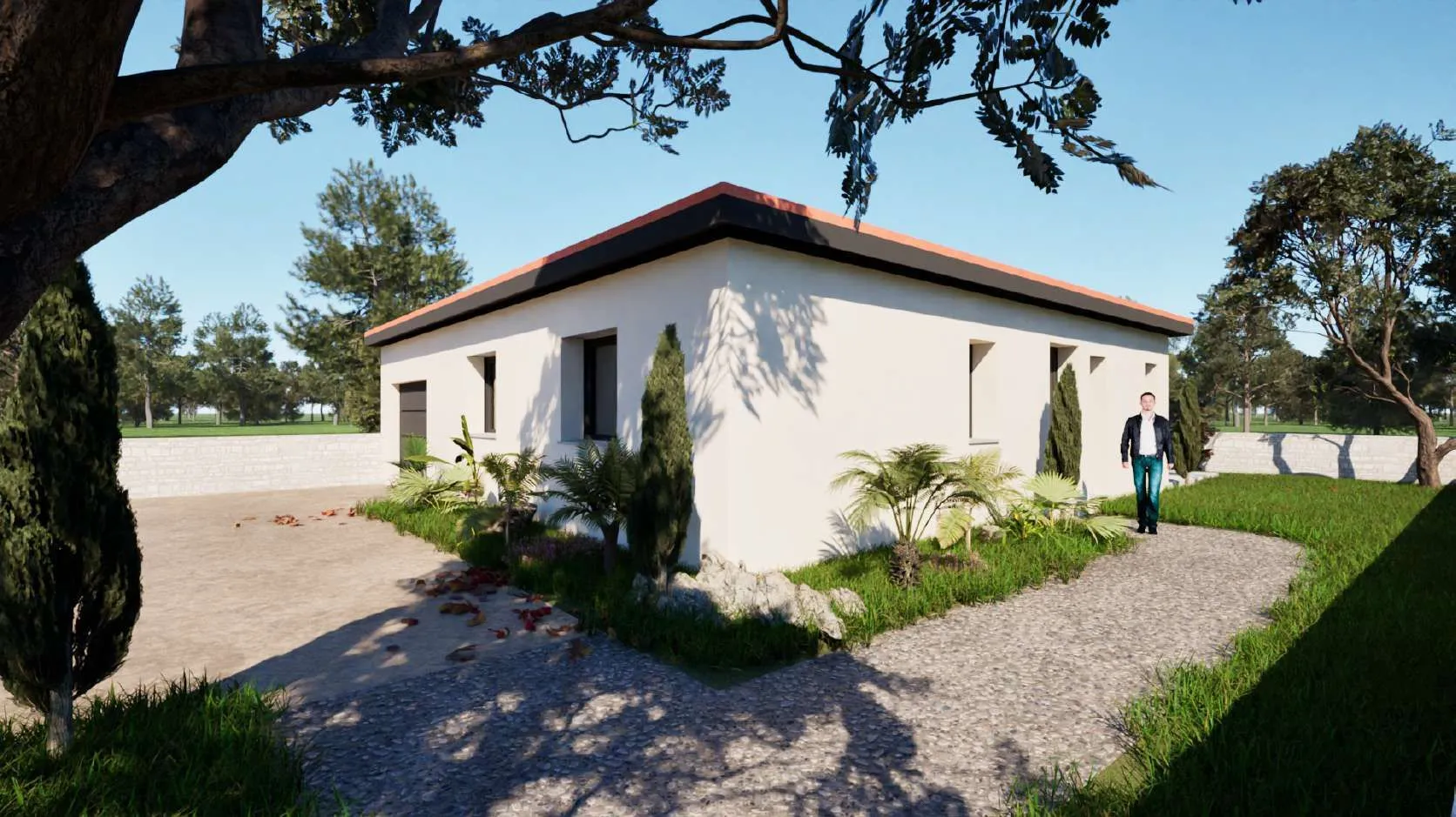 Maison neuve 75 m² à Andrézieux-Bouthéon (42160)