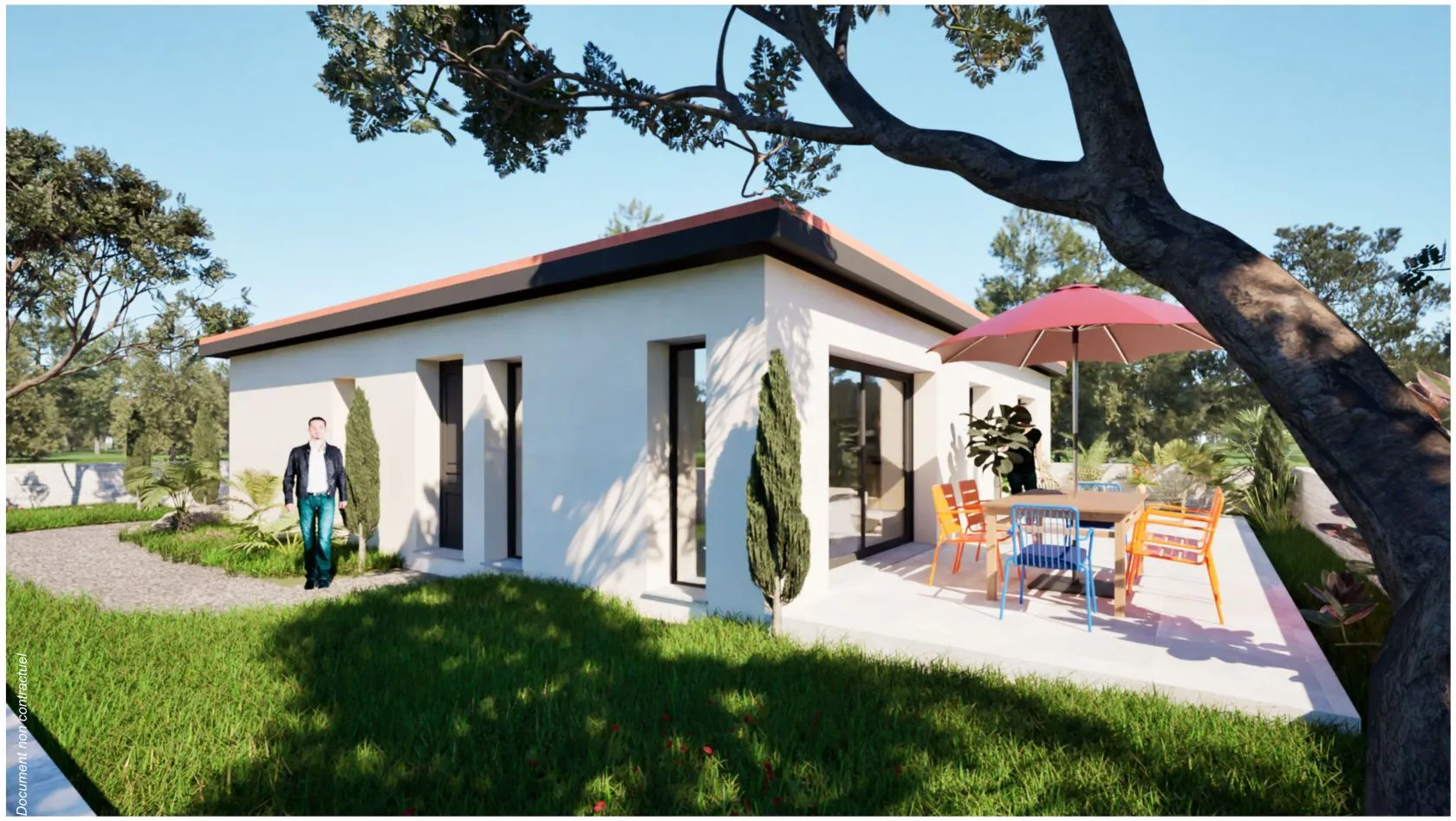 Maison neuve 75 m² à Andrézieux-Bouthéon (42160)