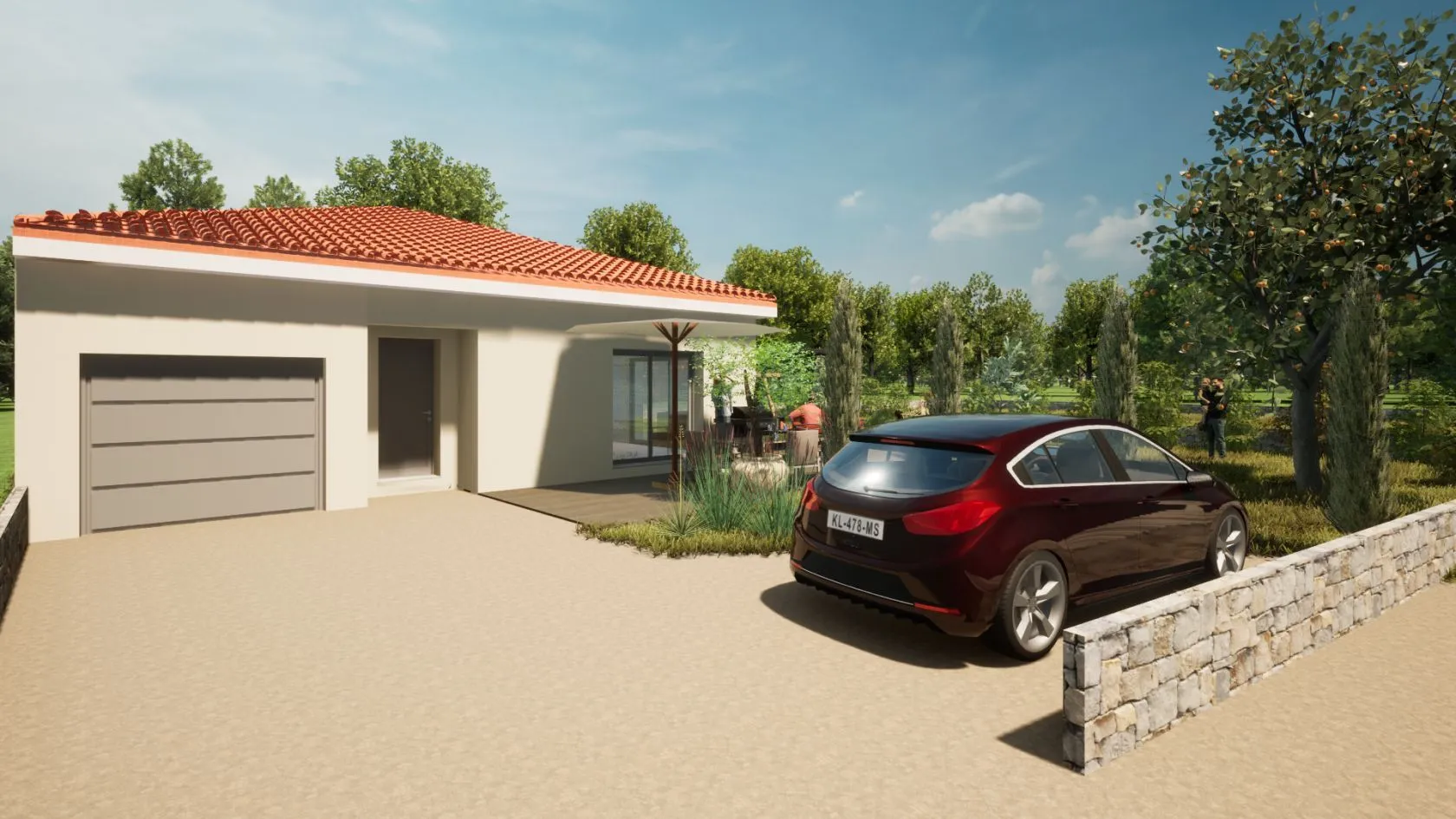Maison neuve à Andrézieux-Bouthéon