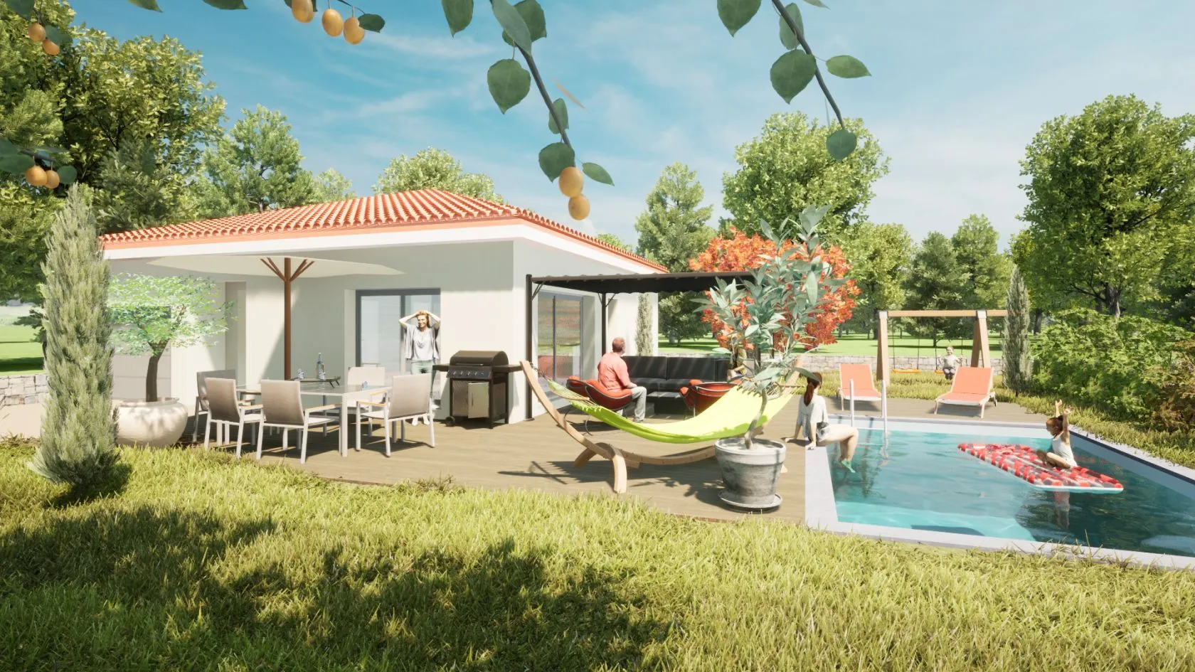 Maison neuve 70 m² à Saint-Cyprien (42160)