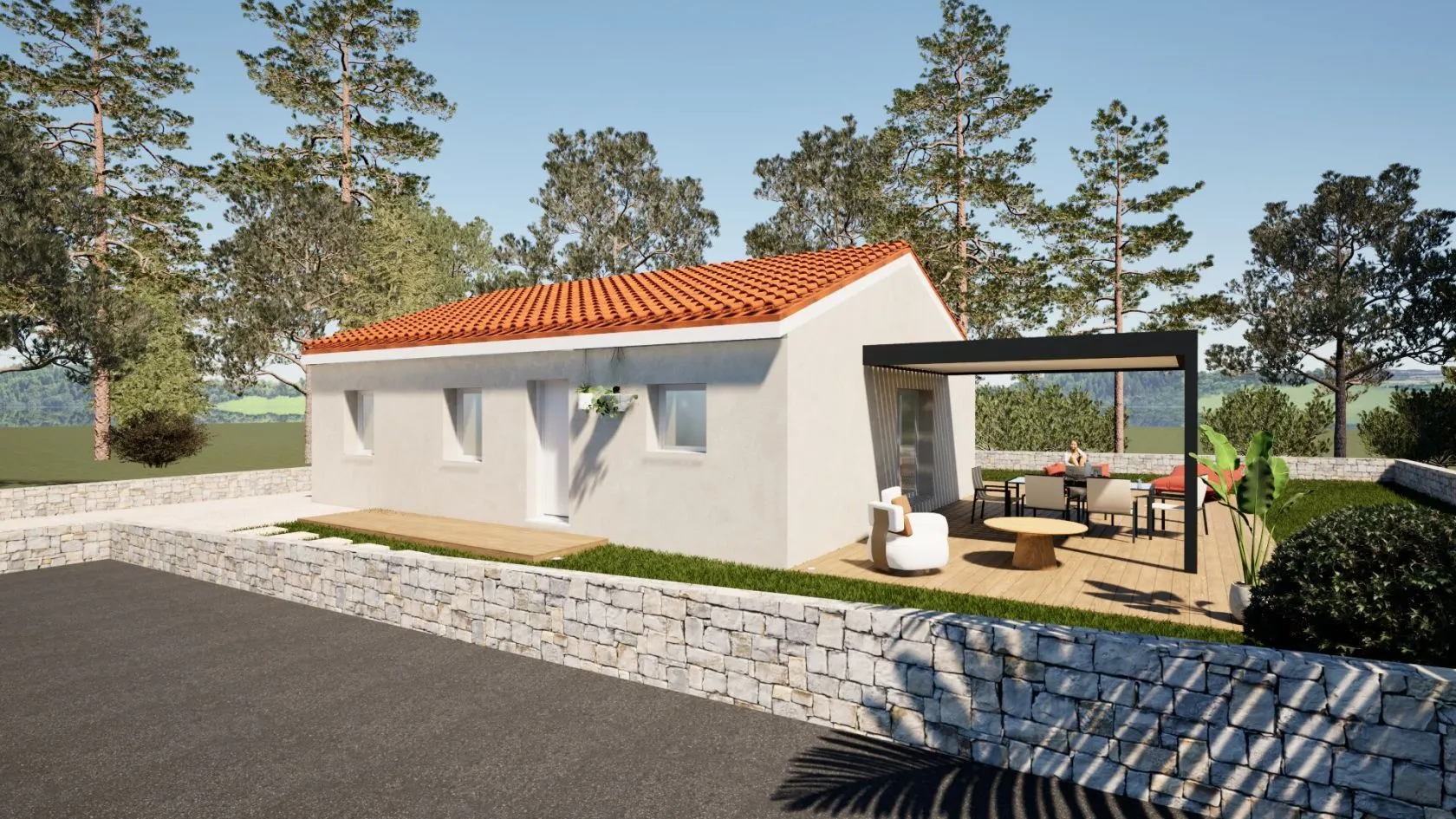 Maison neuve à Andrézieux-Bouthéon