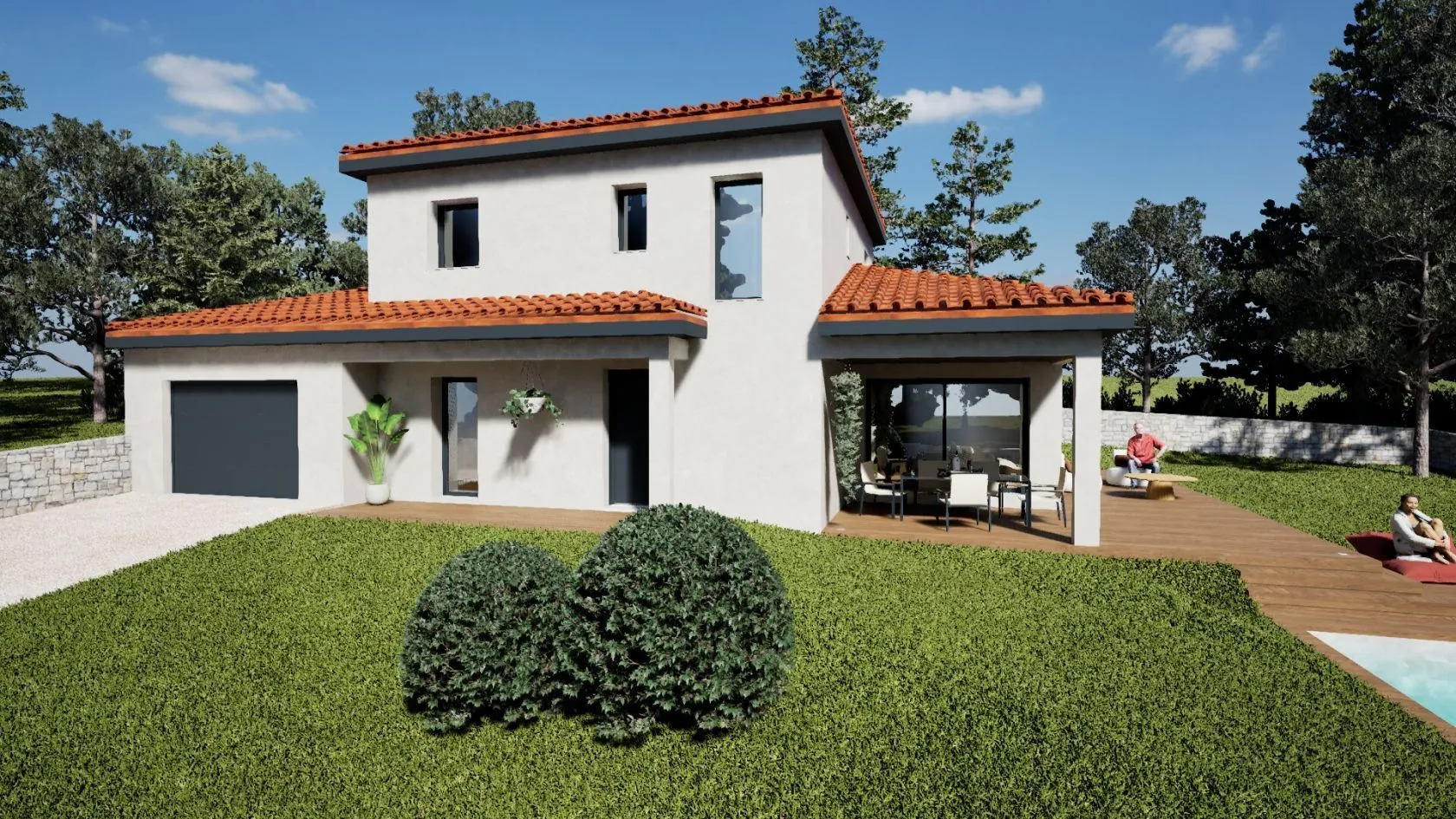 Maison neuve 110 m² à Veauche (42340)