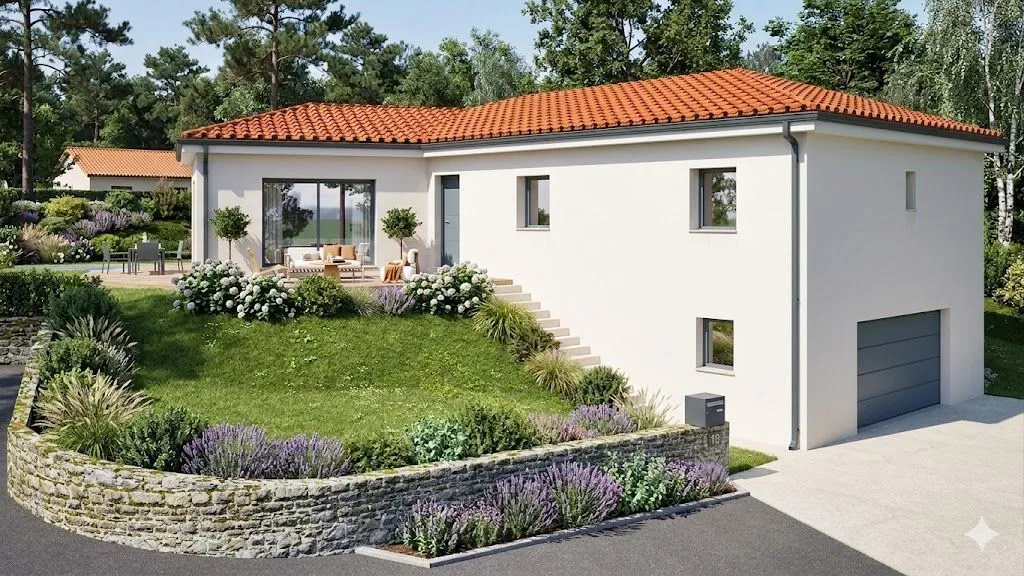 Maison neuve 106 m² à Saint-Just-Saint-Rambert (42170)