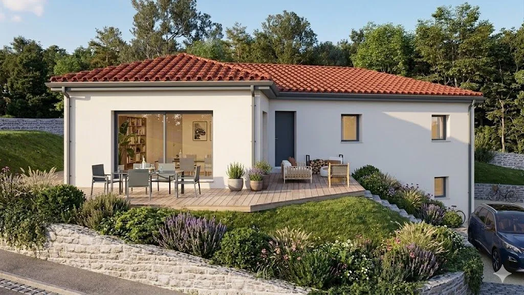 Maison neuve 106 m² à Saint-Just-Saint-Rambert (42170)