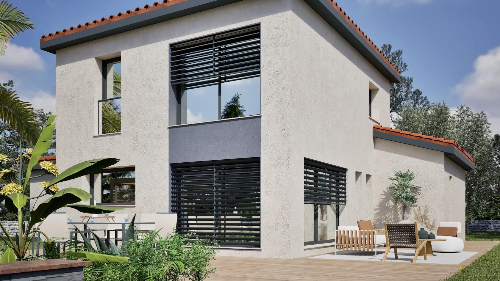 Maison neuve 120 m² à Veauche (42340)
