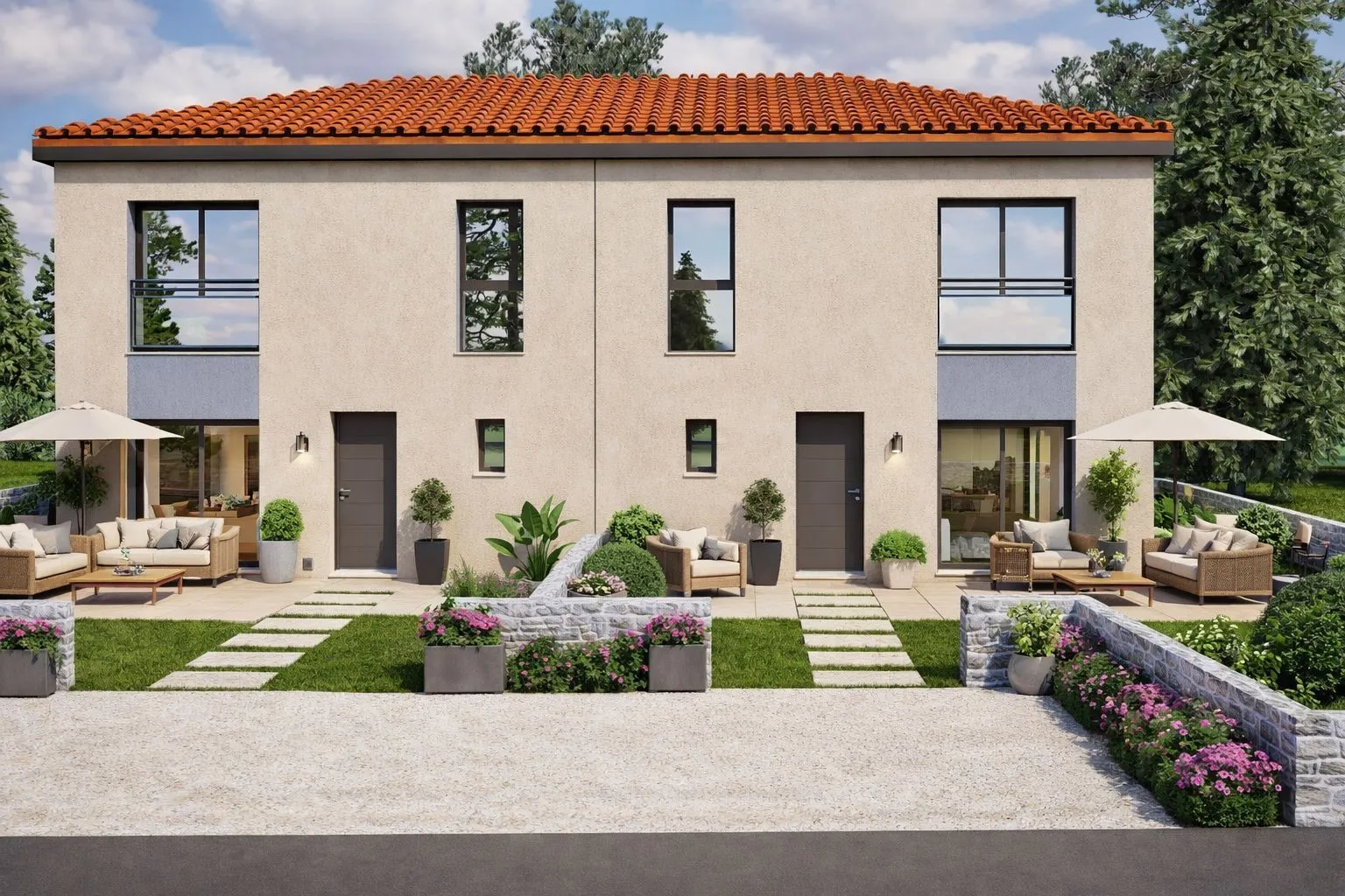 Maison neuve 88 m² à Saint-Cyprien (42160)