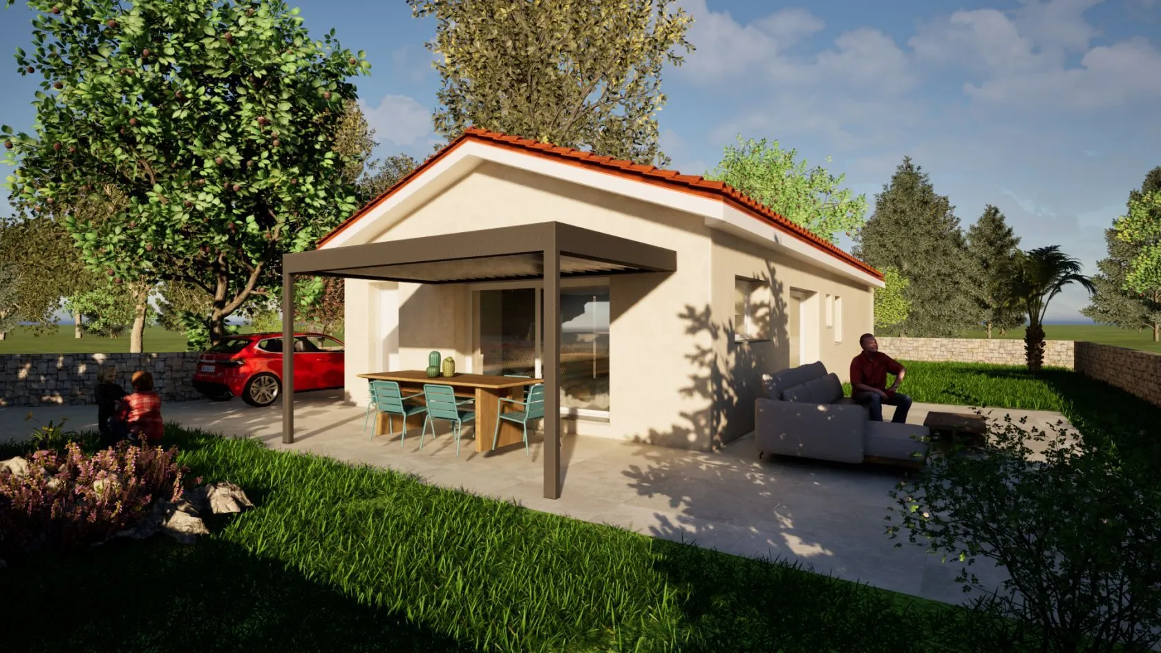 Maison neuve 92 m² à Veauche (42340)