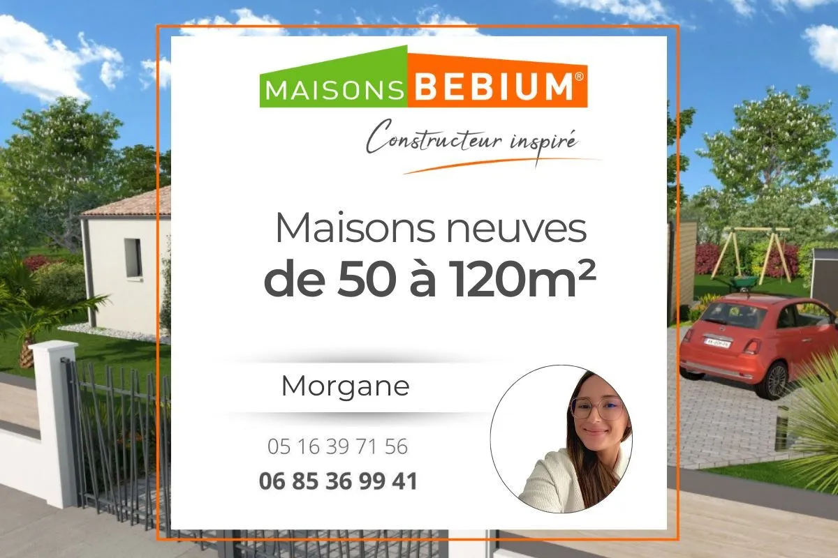 Maison neuve 80 m² à Chasseneuil-du-Poitou (86360)