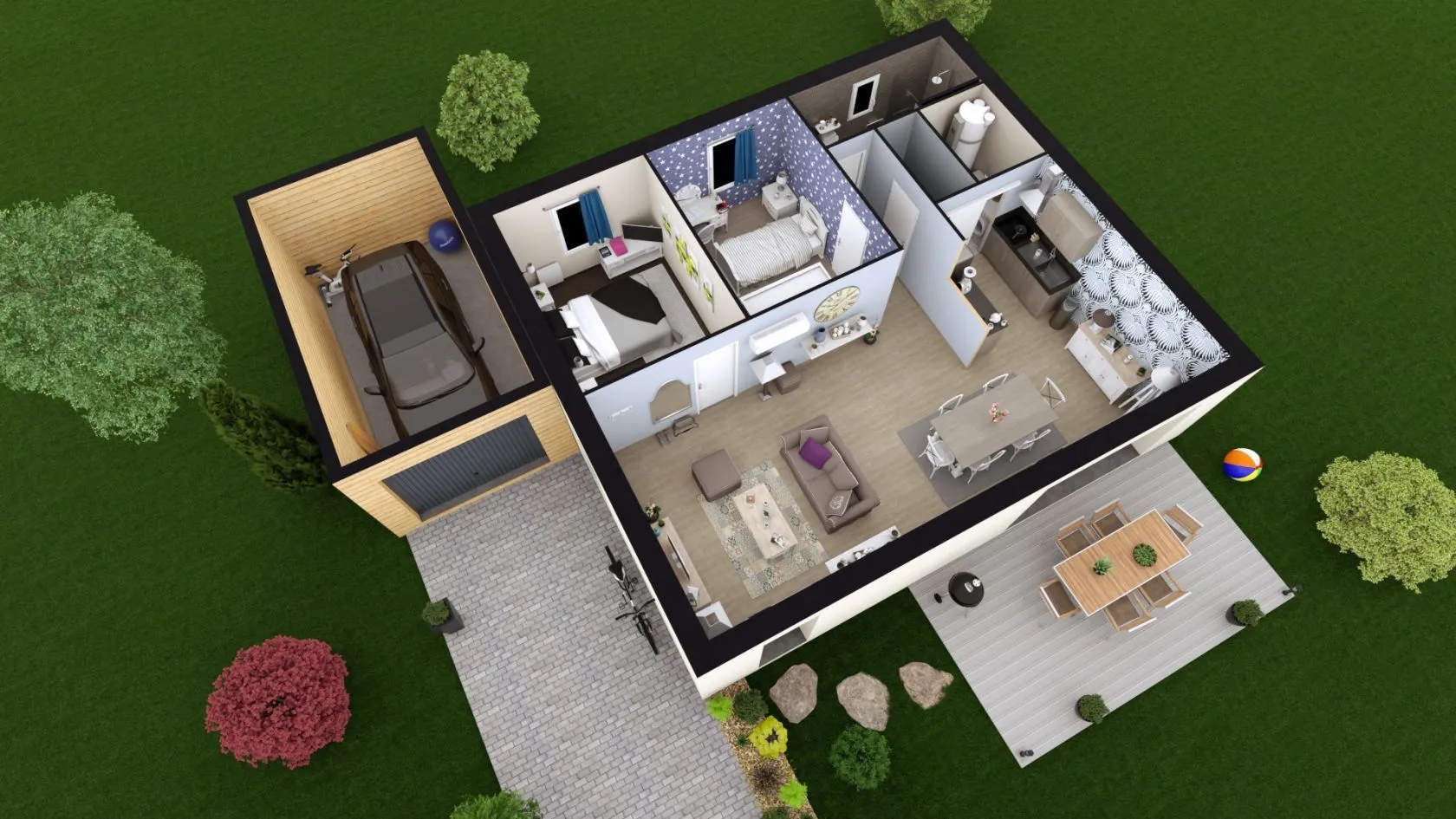 Maison neuve 70 m² à Châtel-Guyon (63140)