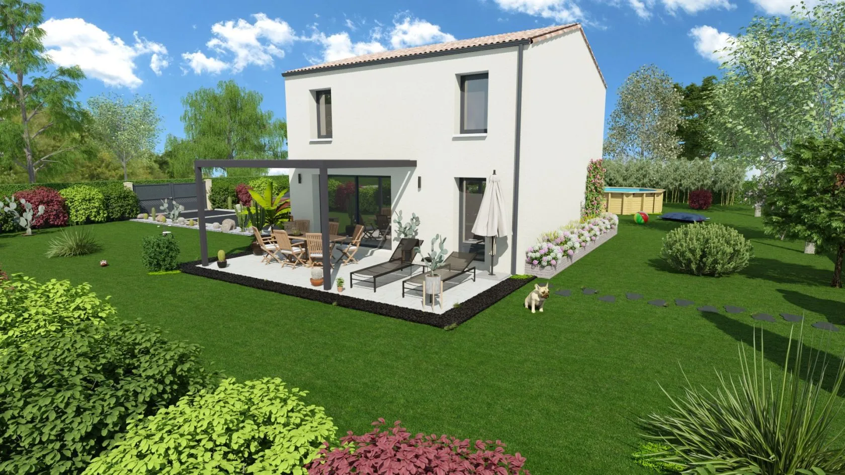 Maison neuve 93 m² à Cébazat (63118)