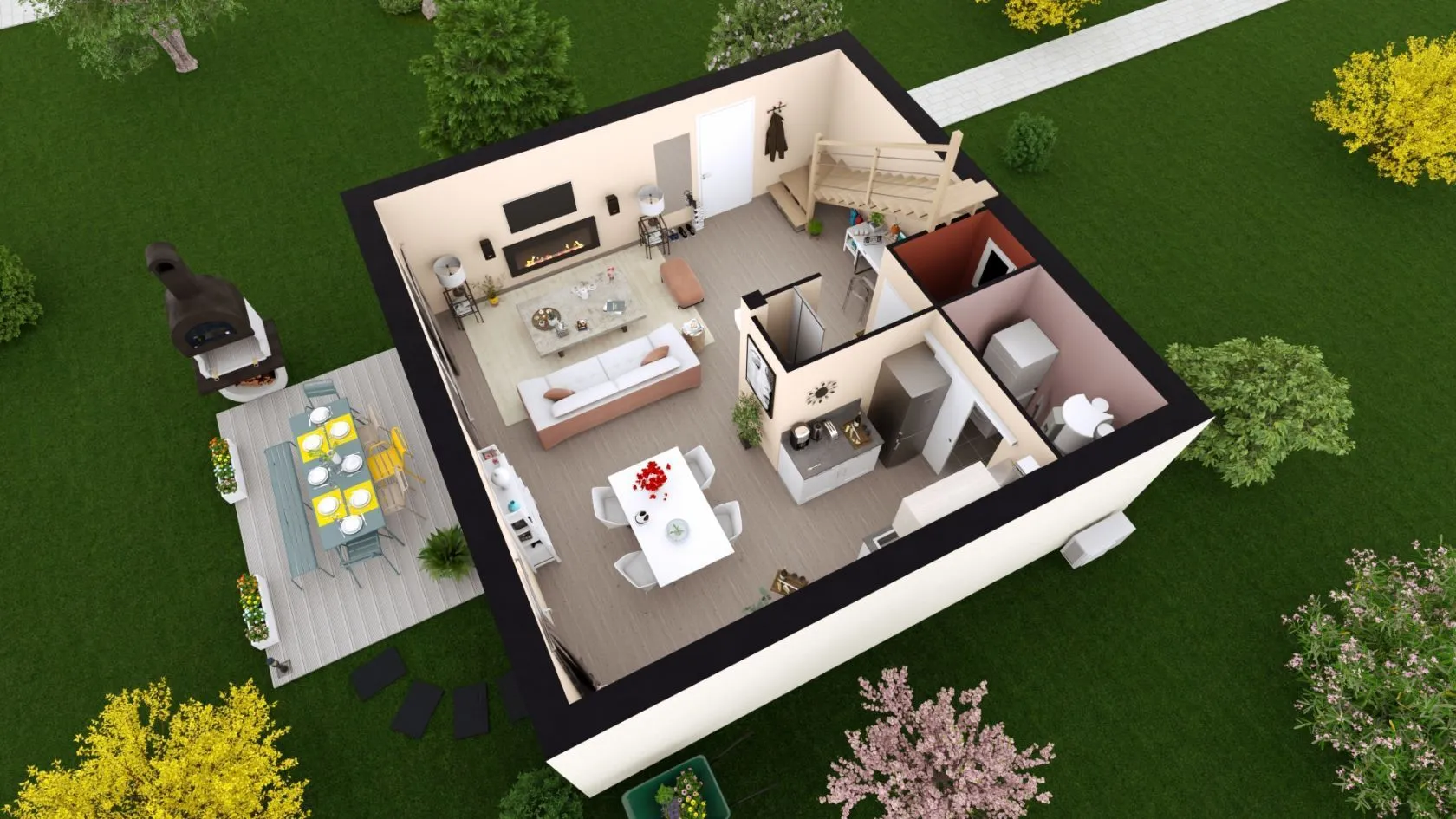 Maison neuve 93 m² à Ifs (14123)