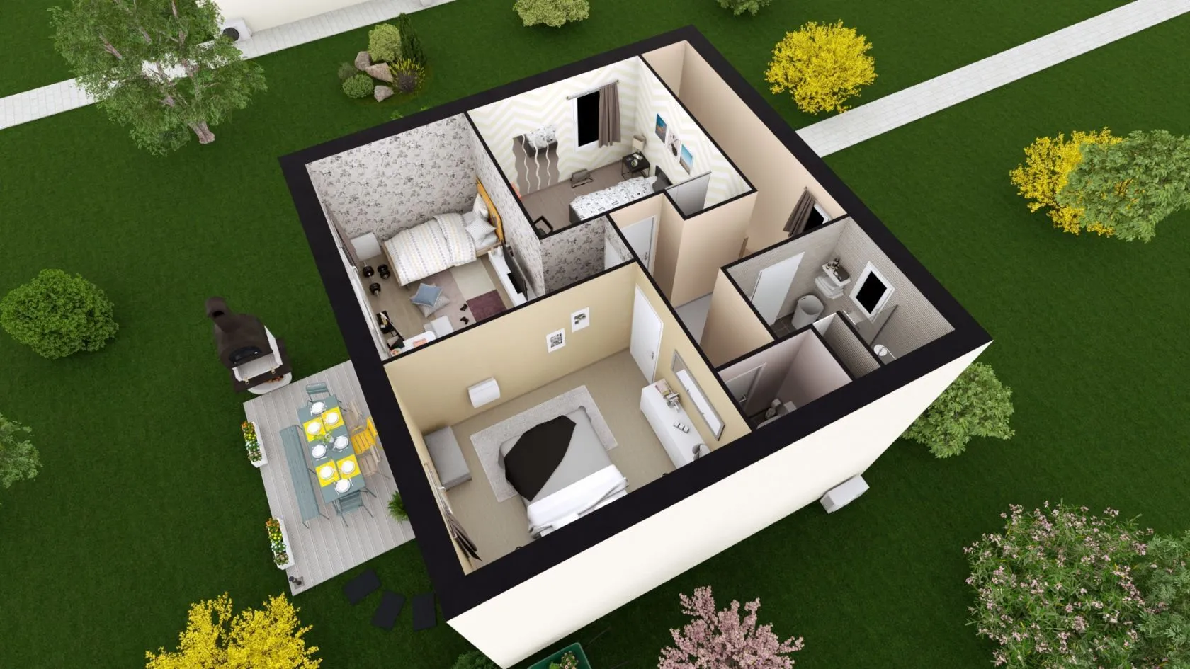Maison neuve 93 m² à Ifs (14123)
