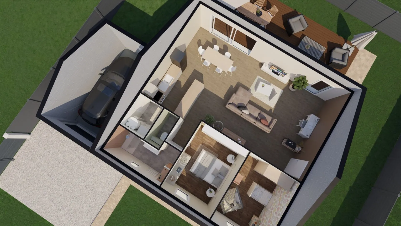 Maison neuve 80 m² à Vouillé (86190)