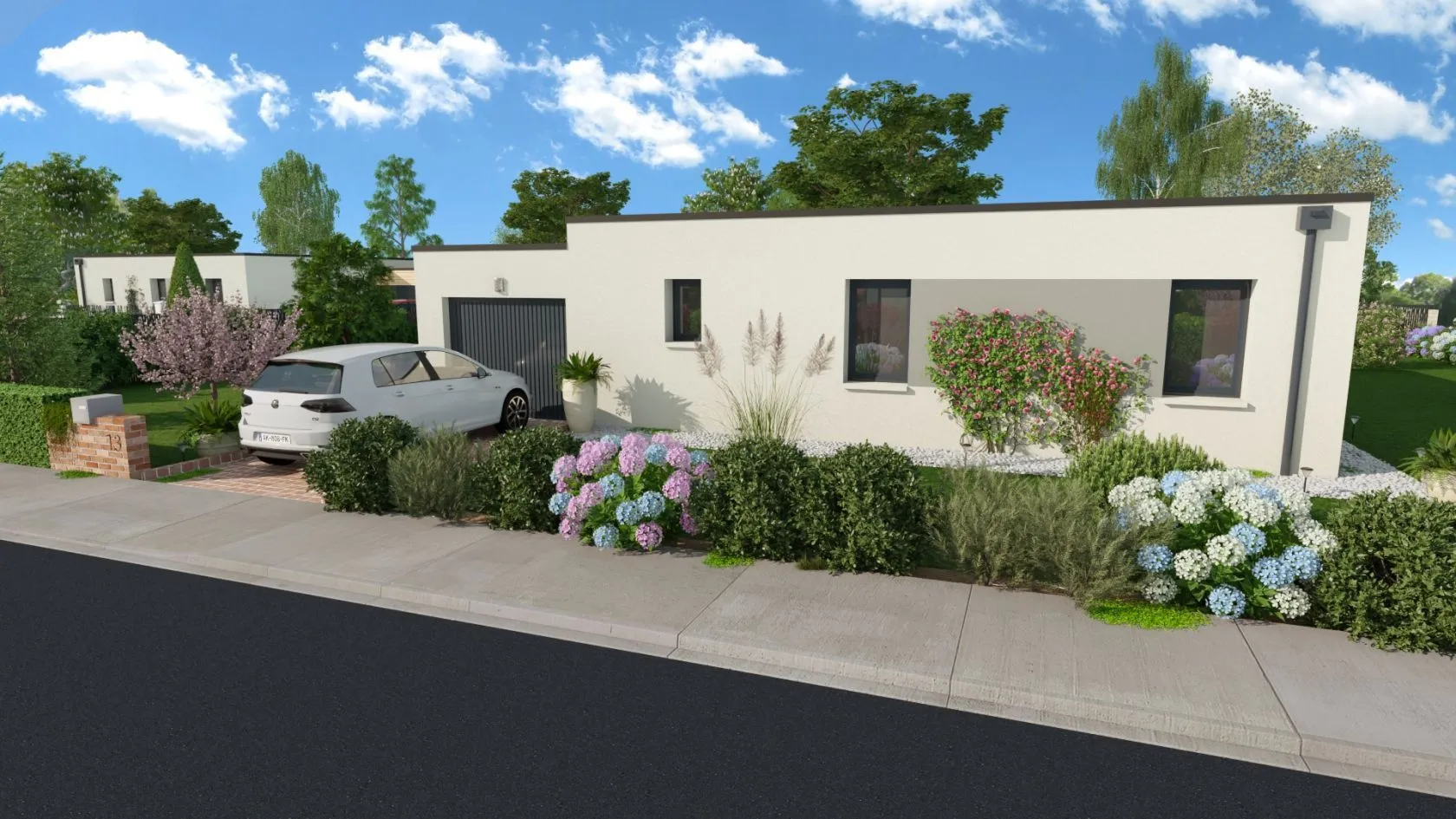 Maison neuve 89 m² à Mirebeau (86110)