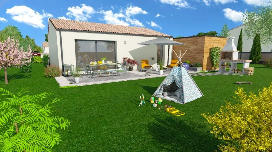 Terrain à bâtir 535 m² à Vendeuvre-du-Poitou (86380)