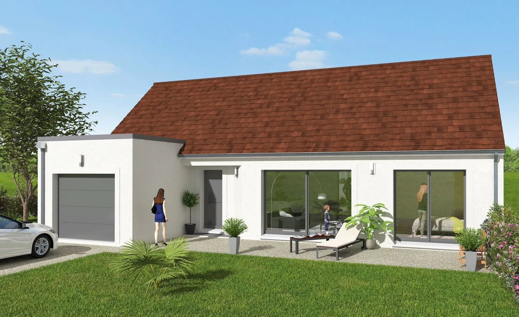 Maison neuve 122 m² à Brienon-sur-Armançon (89210)