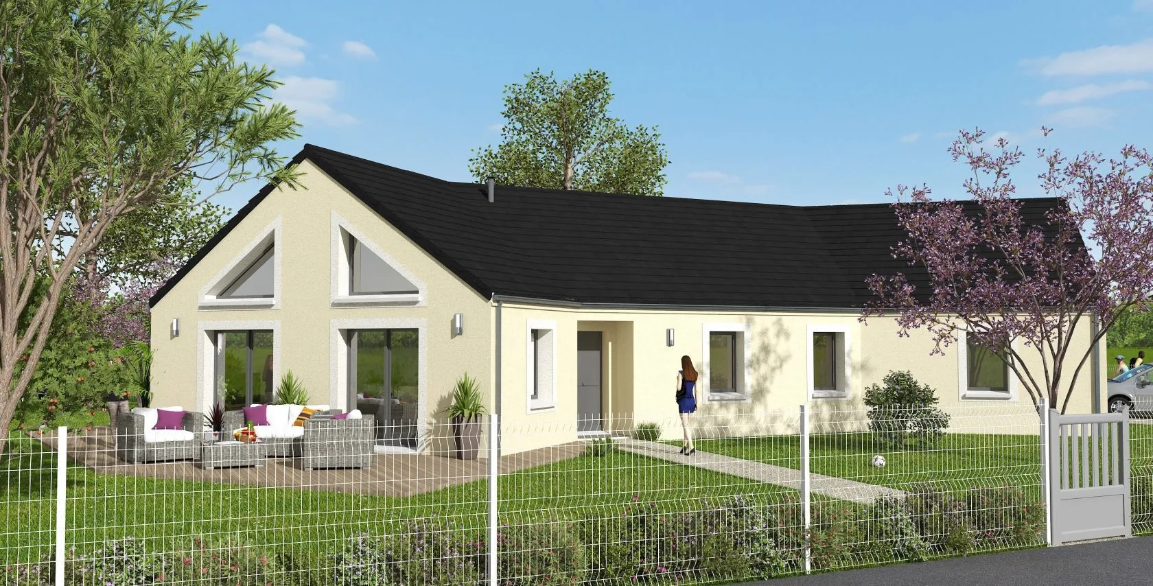 Maison neuve à Laroche-Saint-Cydroine