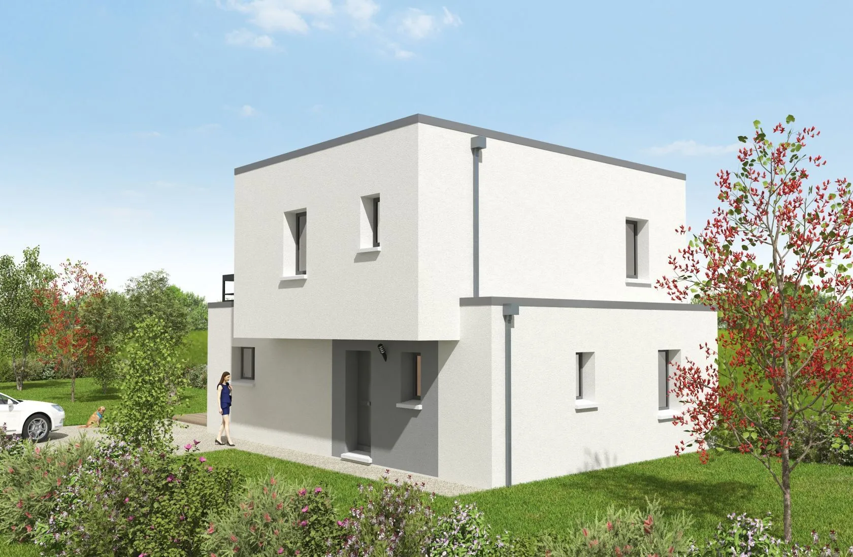 Maison neuve 117 m² à Saint-Léger-Vauban (89630)