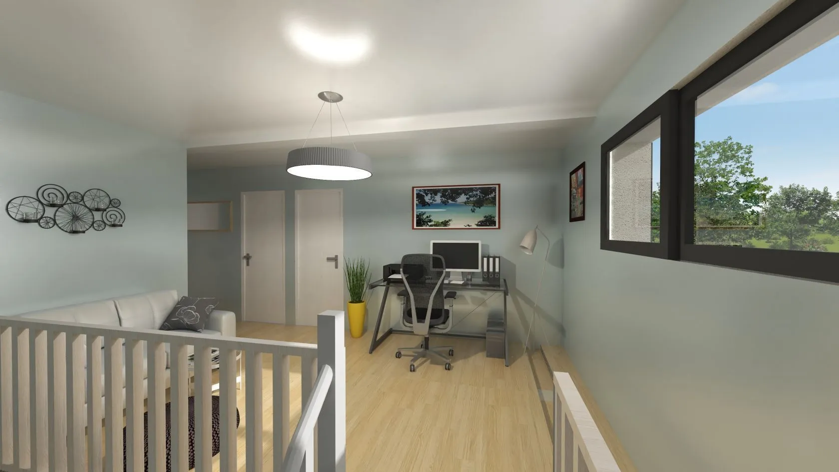 Maison neuve 117 m² à Saint-Léger-Vauban (89630)