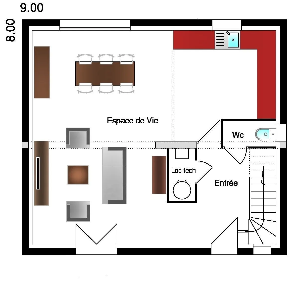 Julia 4ch110 — modèle de maison