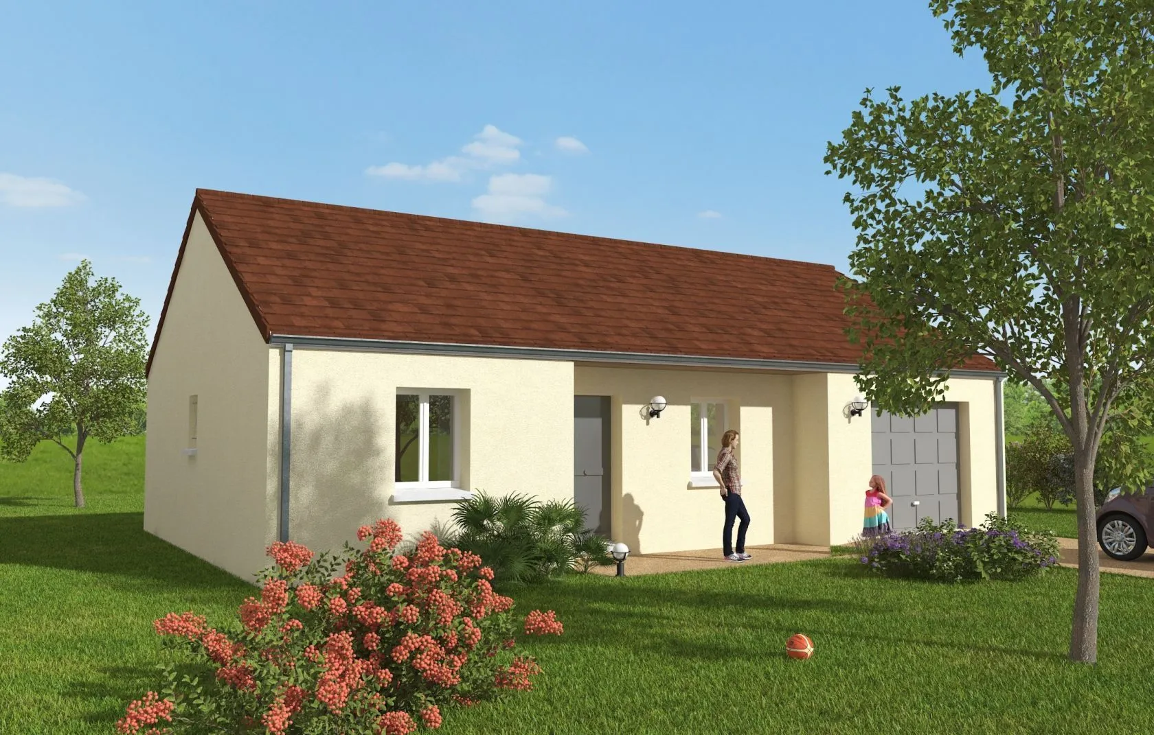 Maison neuve à Laroche-Saint-Cydroine