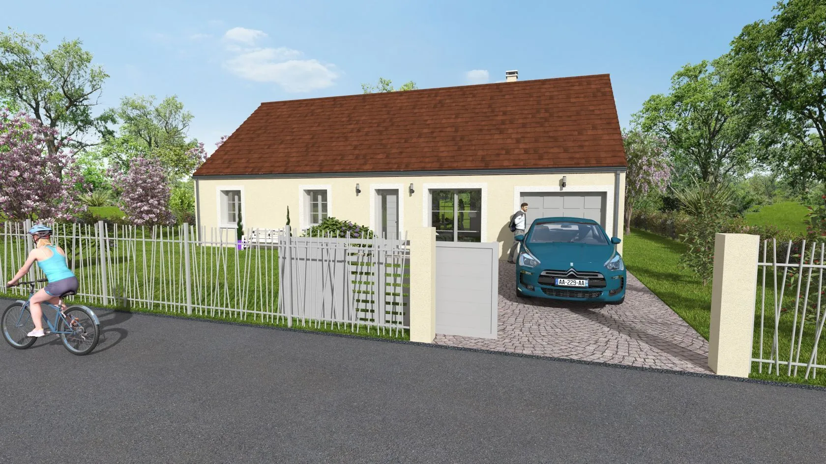 Maison neuve 60 m² à Saligny (89100)