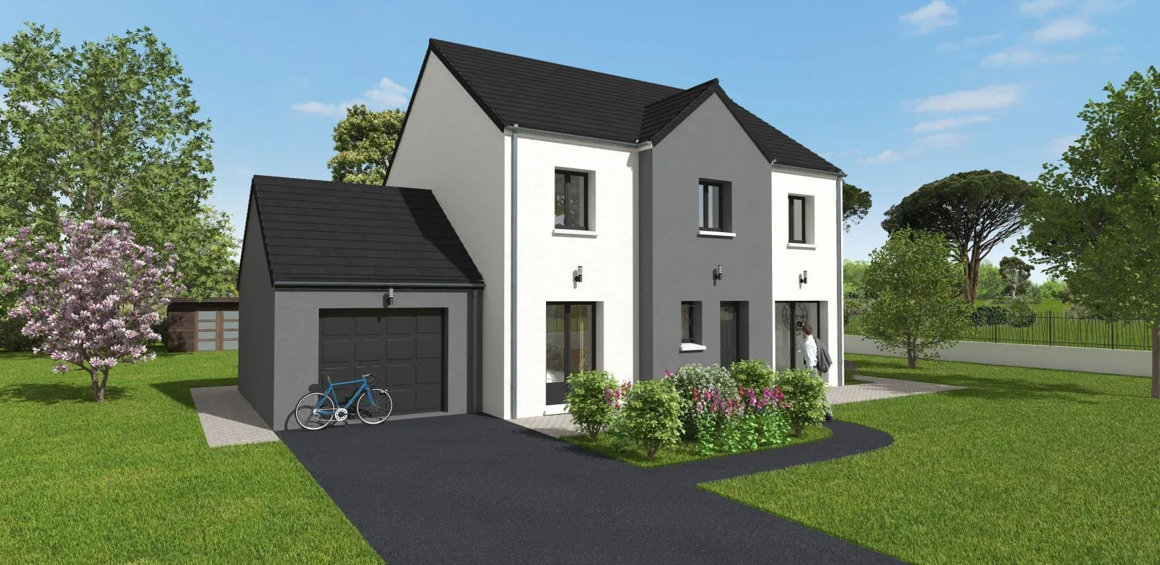 Maison neuve 160 m² à Bray-sur-Seine (77480)