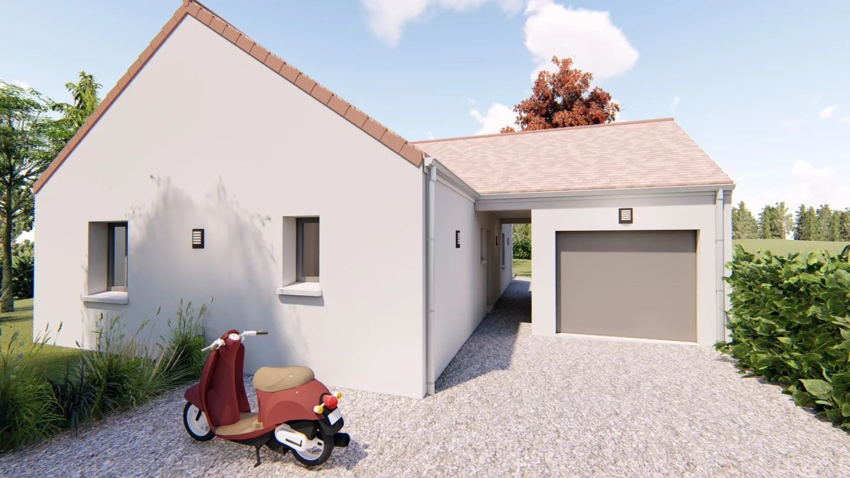 Maison neuve à Auxerre
