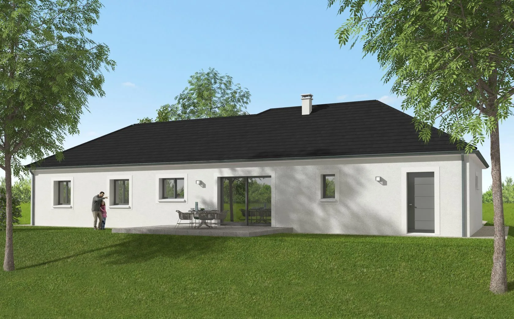 Maison neuve 107 m² à Val-de-Mercy (89580)