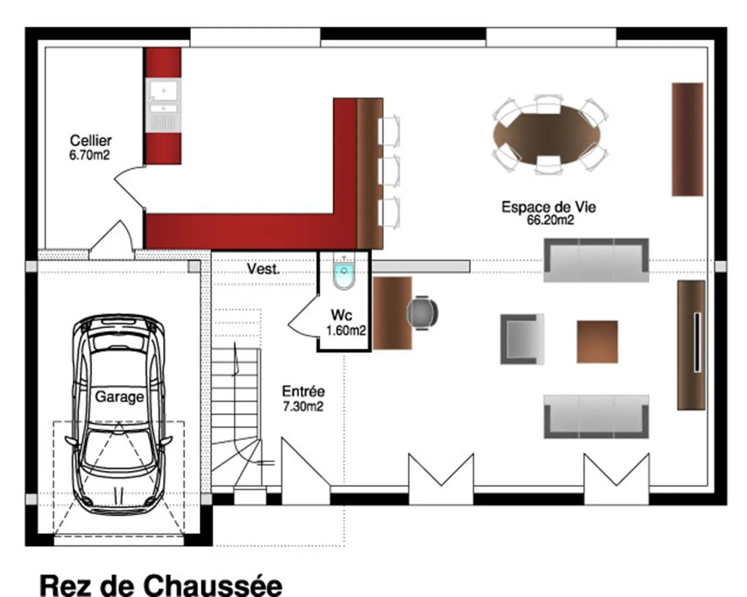 Noémie 5ch140 — modèle de maison