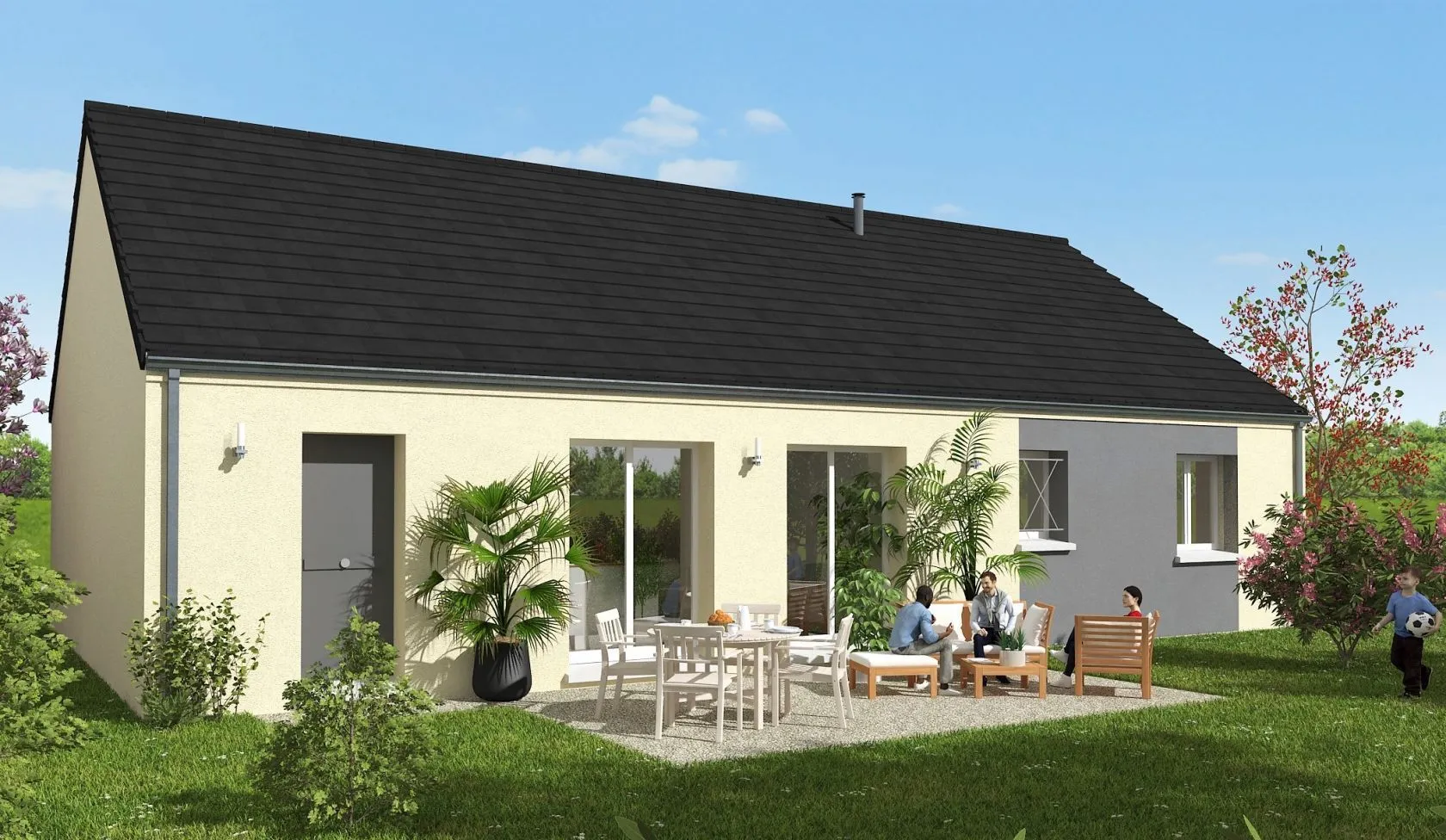 Maison neuve 78 m² à Appoigny (89380)