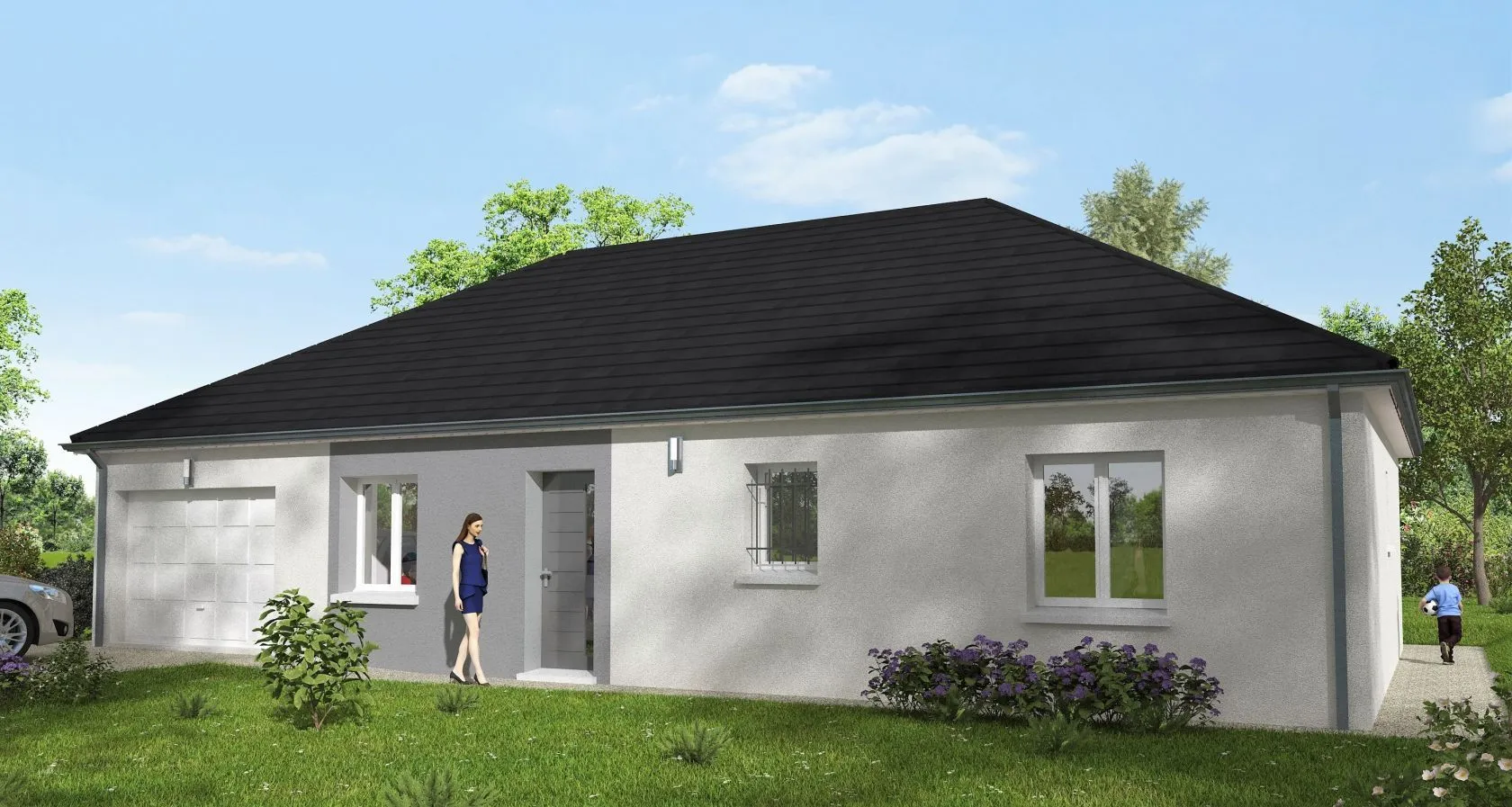 Maison neuve 78 m² à Appoigny (89380)