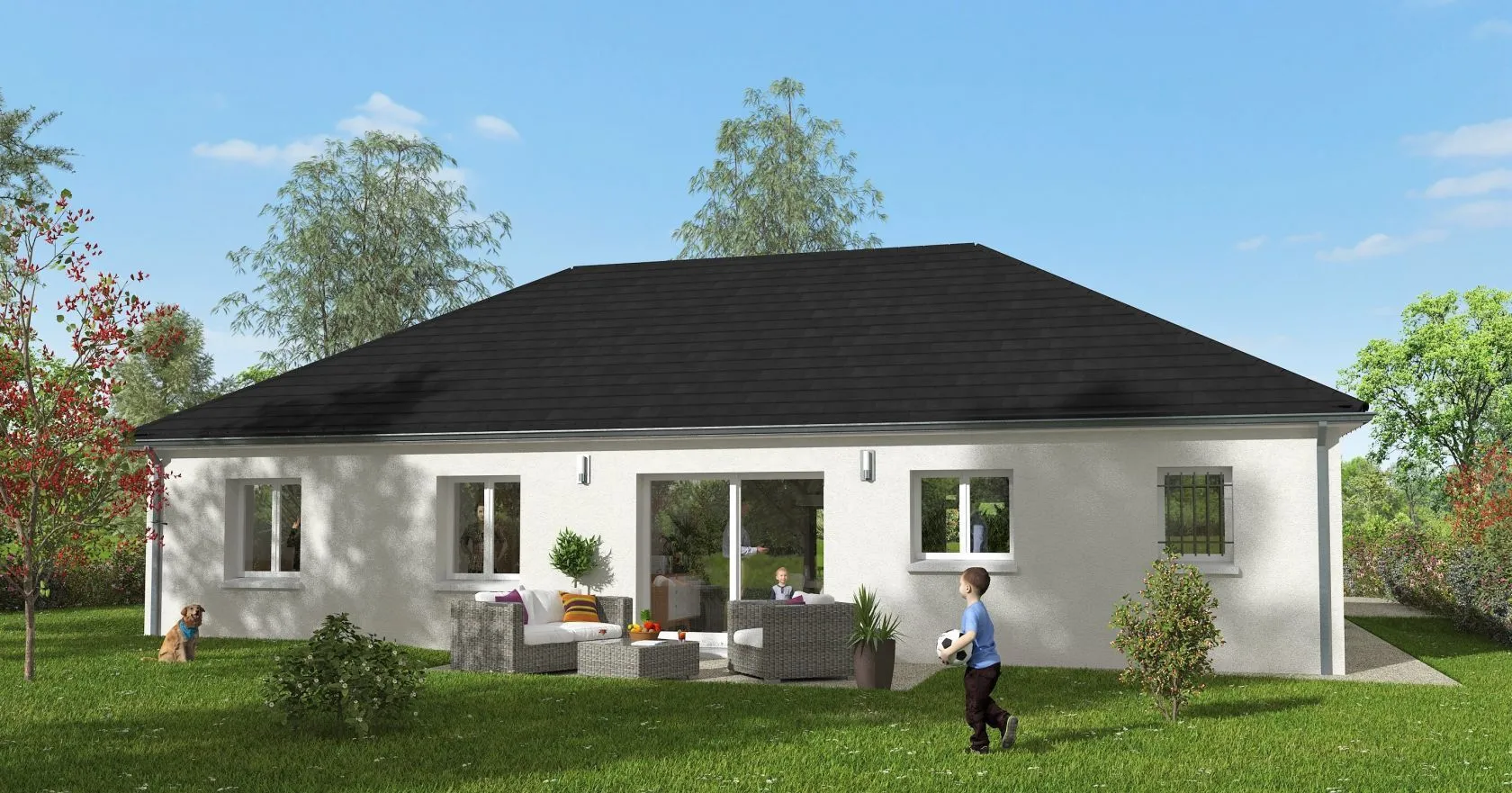 Maison neuve 78 m² à Appoigny (89380)