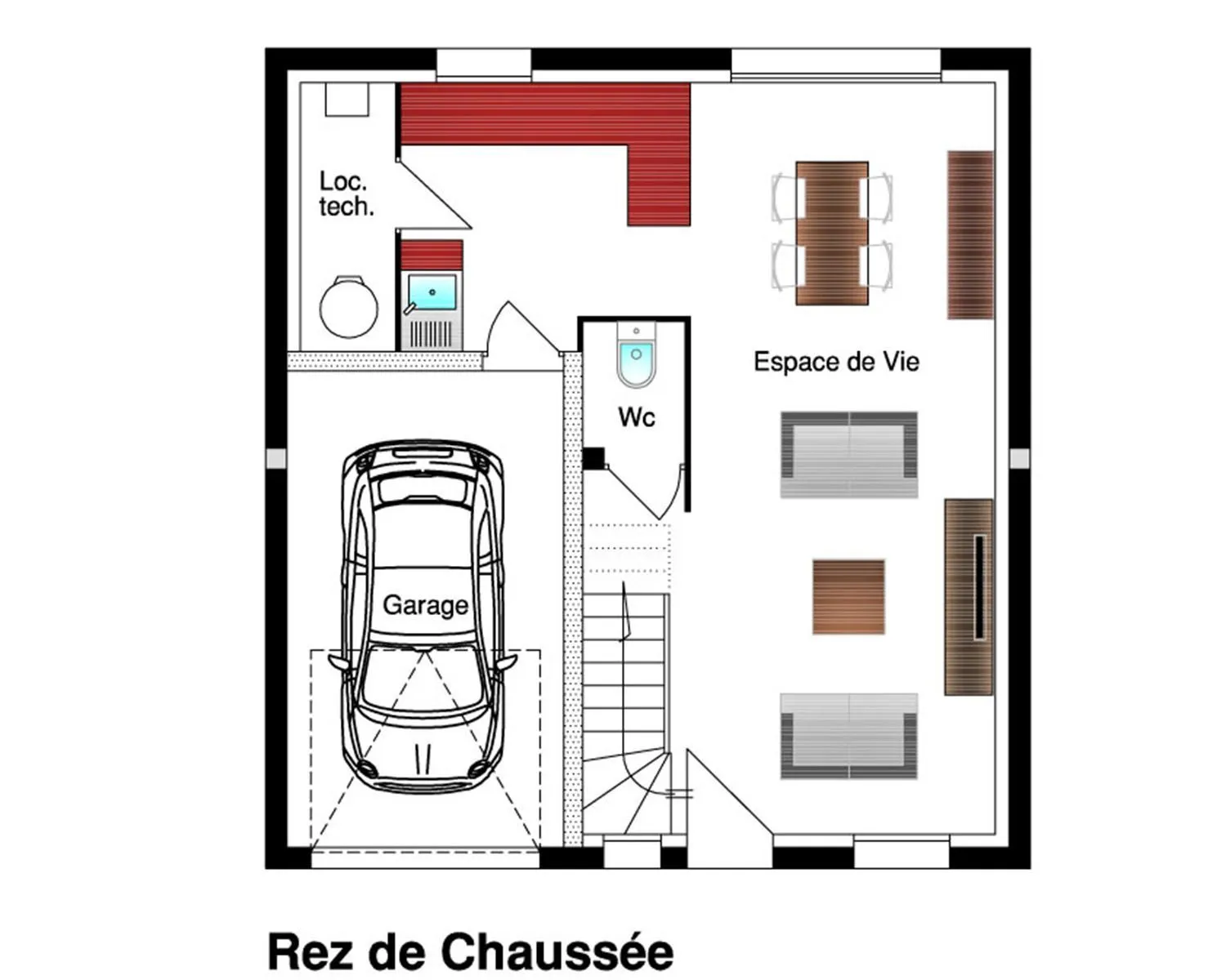 Lilou 4ch90 — modèle de maison