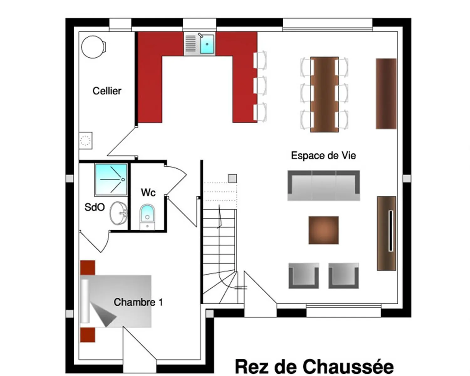 Louane 4ch120 — modèle de maison