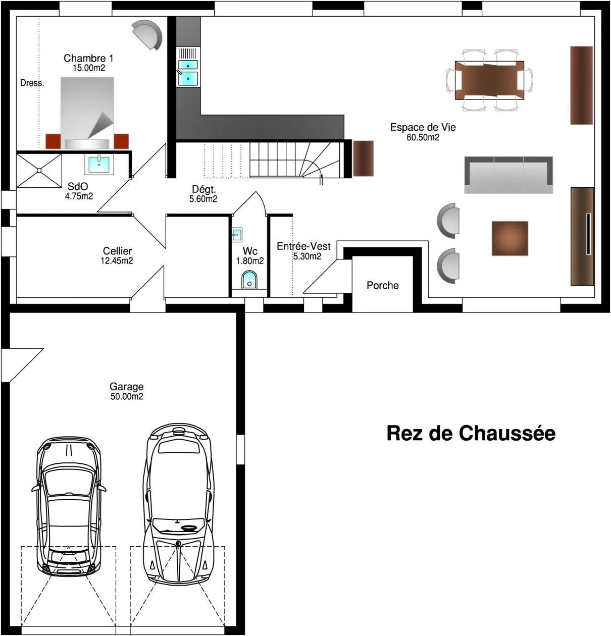 Lana 4ch165 — modèle de maison