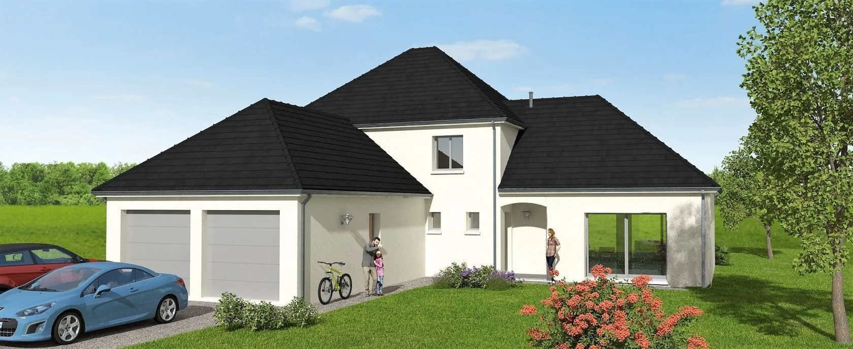 Maison neuve 165 m² à Cravant (89460)
