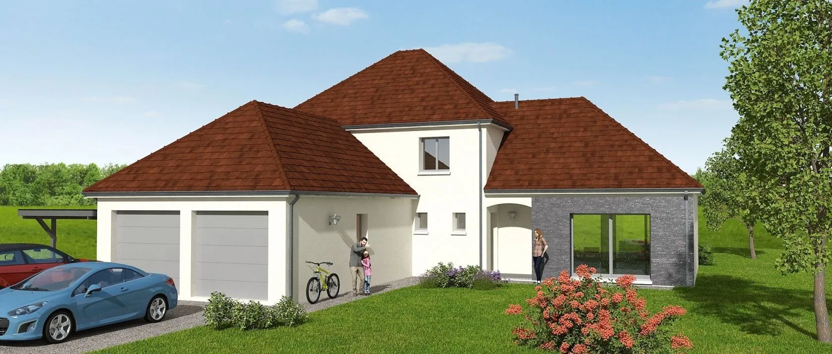 Maison neuve 165 m² à Cravant (89460)