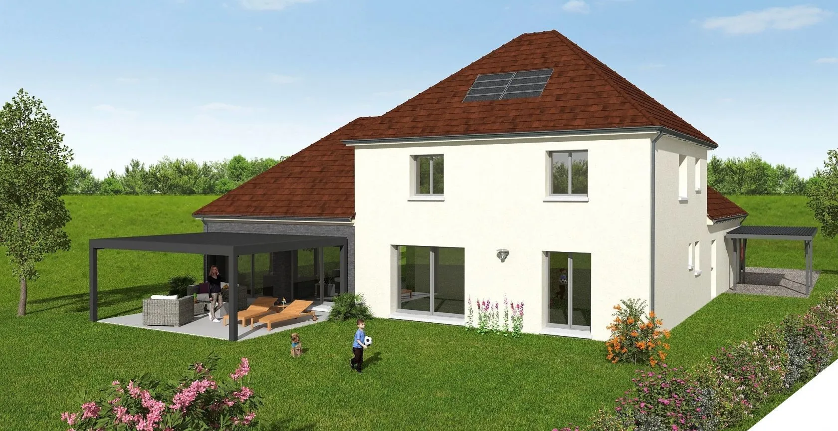 Maison neuve 165 m² à Cravant (89460)