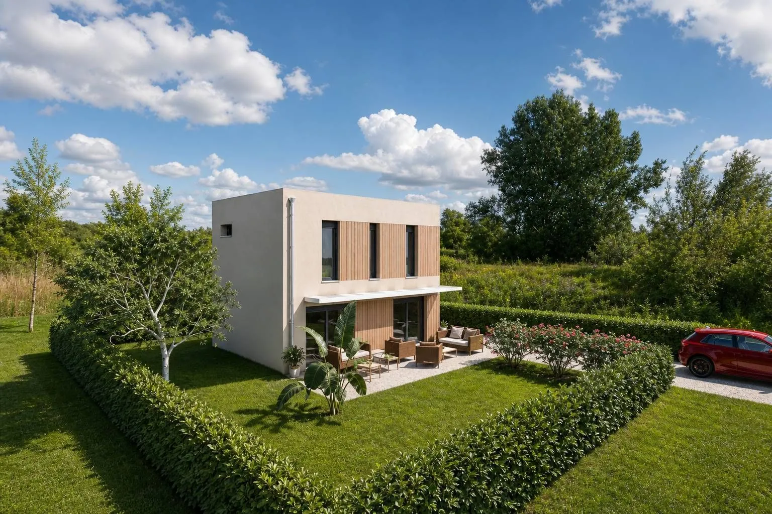 Maison neuve 72 m² à Bois-le-Roi (77590)