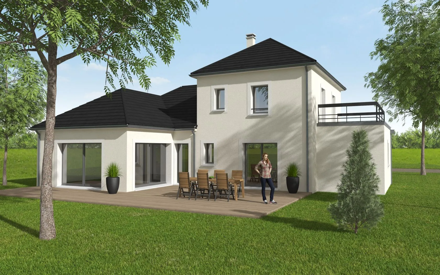 Maison neuve 153 m² à Quenne (89290)