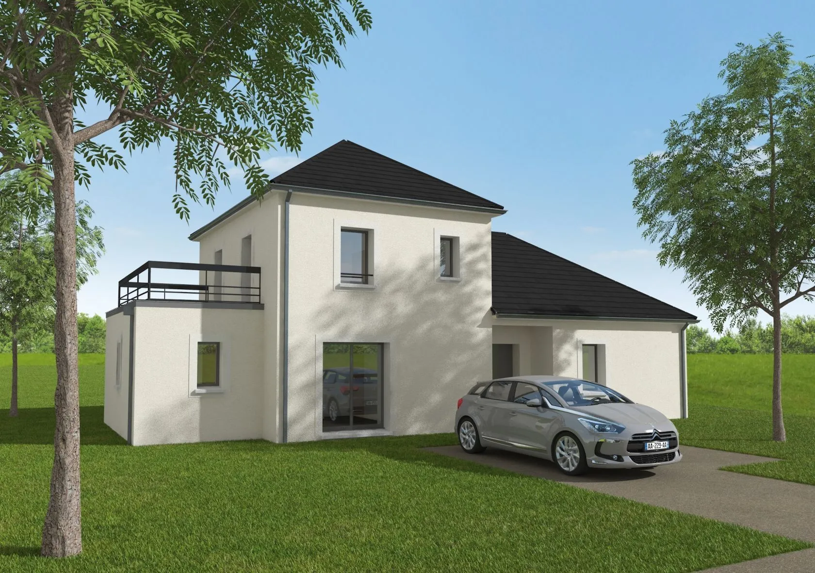 Maison neuve 153 m² à Quenne (89290)